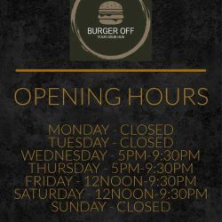 The New Oak Menu